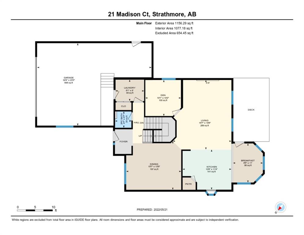      21 Madison Court , Strathmore, 0349   ,T1P 1M5 ;  Listing Number: MLS A2028504