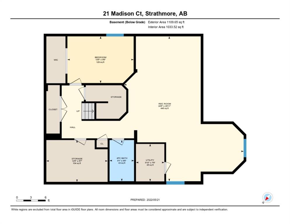     21 Madison Court , Strathmore, 0349   ,T1P 1M5 ;  Listing Number: MLS A2028504