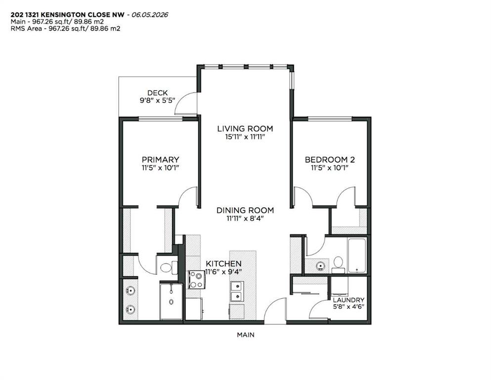Picture for 202, 1321 Kensington Close NW