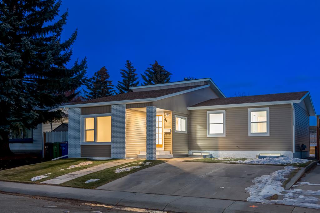      64 Whitefield Crescent NE , Calgary, 0046   ,T1y5K1 ;  Listing Number: MLS A2033228