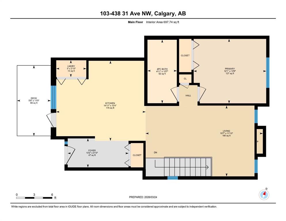 Picture for 103, 438 31 Avenue NW