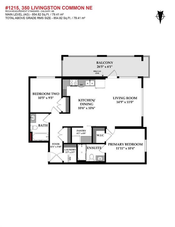 Picture for 1215, 350 Livingston Common NE