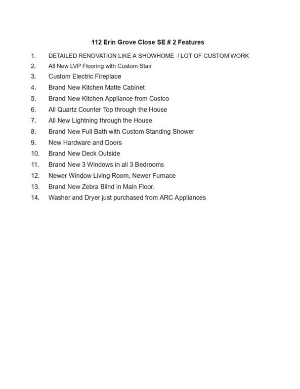 Picture for 2, 112 Erin Grove Close SE