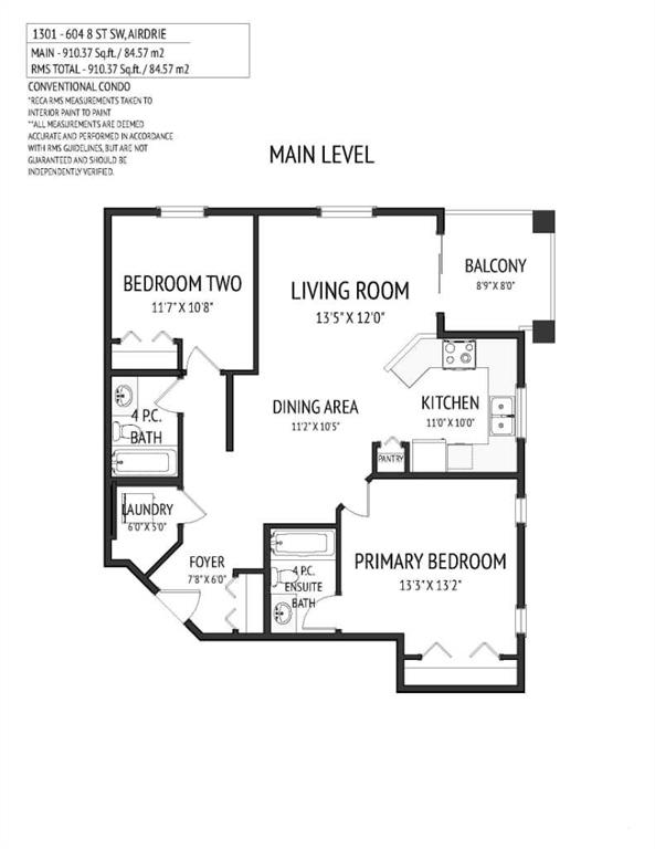 Picture for 1301, 604 8 Street SW