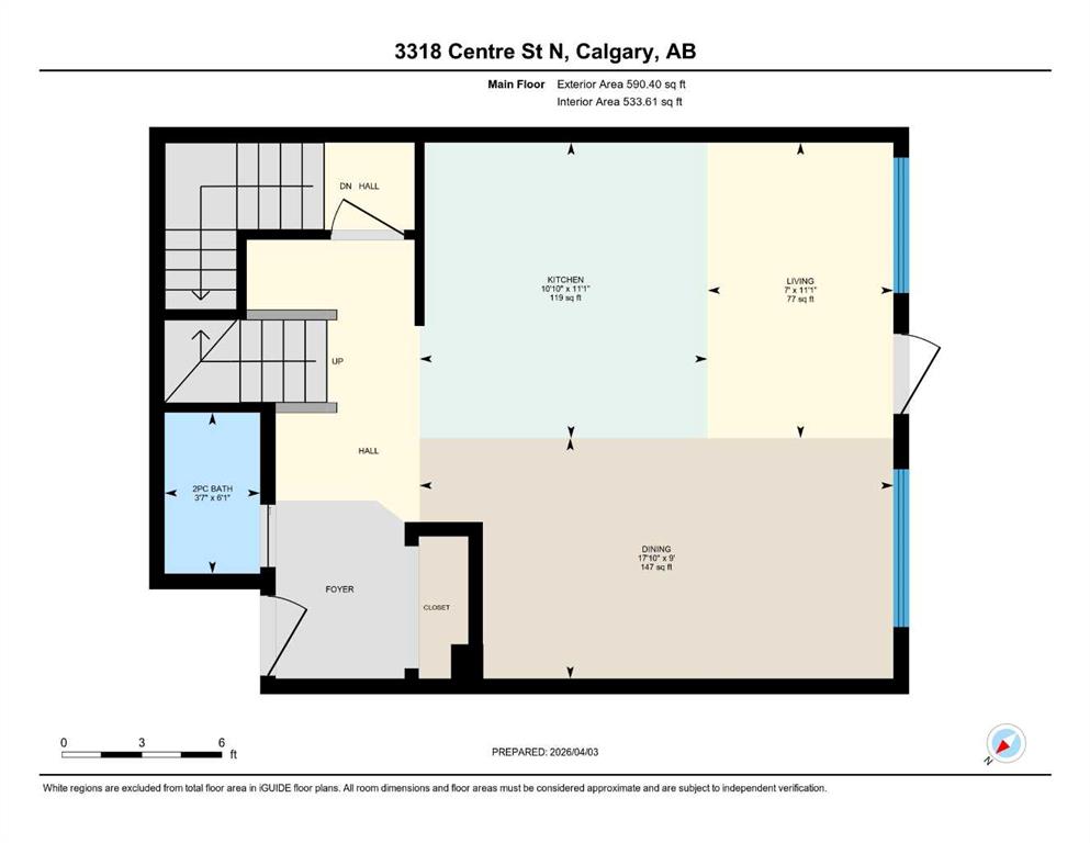 Picture for 2, 3318 Centre Street NE