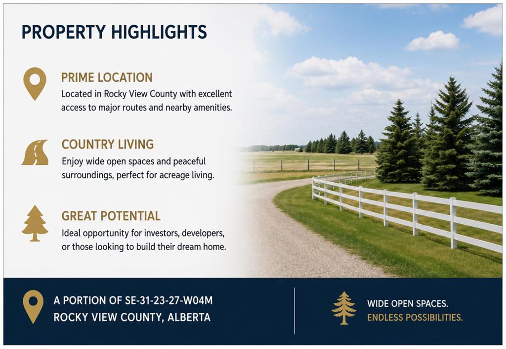 Picture for Lot 1, 235112 Range Road 275A  