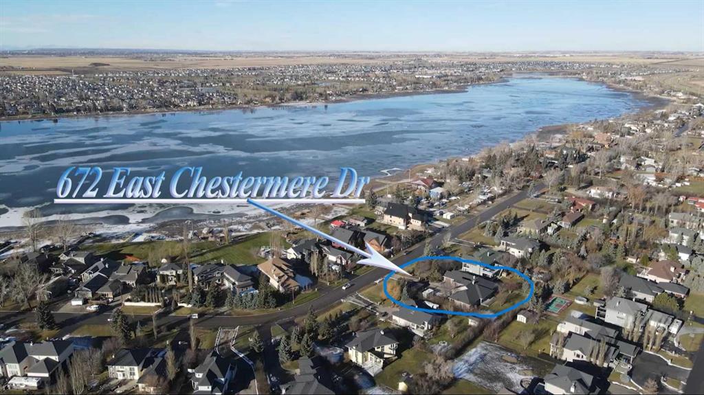      672 East Chestermere Drive , Chestermere, 0356   ,T1X 1A5 ;  Listing Number: MLS A2094185