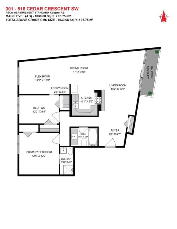 Picture for 301, 516 Cedar Crescent SW