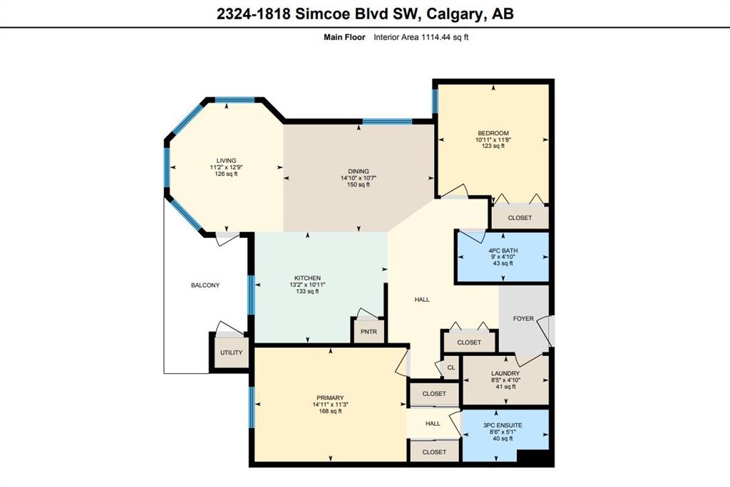 Picture for 2324, 1818 Simcoe Boulevard SW